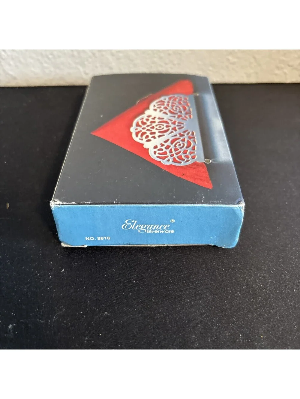 Vintage Elegance Silverware - Silver Plated Napkin Holder - NIB